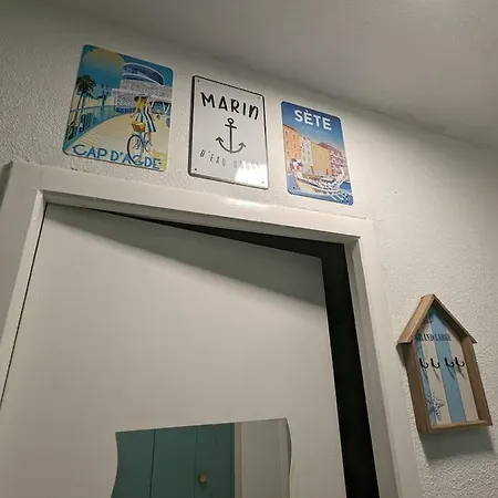 Cap2 Parking Port Cap D'agde Apartamento *